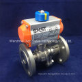 ANSI B16.34 Flanged Ball Valve with ISO Pad